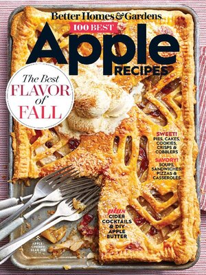 cover image of Better Homes & Gardens 100 Best Apple Recipes